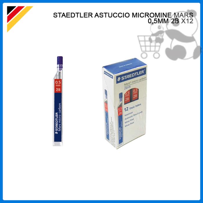 STAEDTLER - 12 astucci da 12 mine 0.5mm 250 05-b mars®micro staedtler -  ePrice