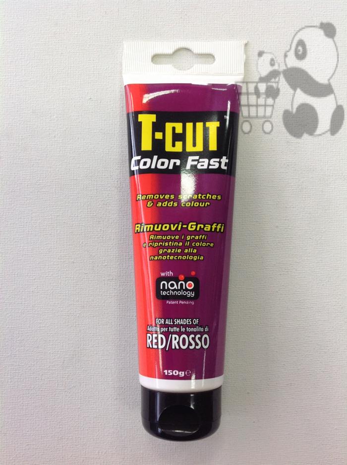 Color Fast, rimuovi graffi e ripristina il colore - 150 g - Rosso